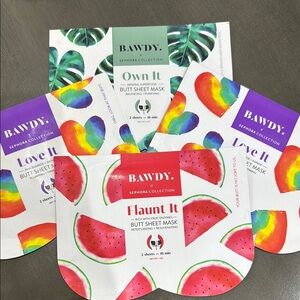 Bawdy Sephora Collection Butt Sheet Mask Set